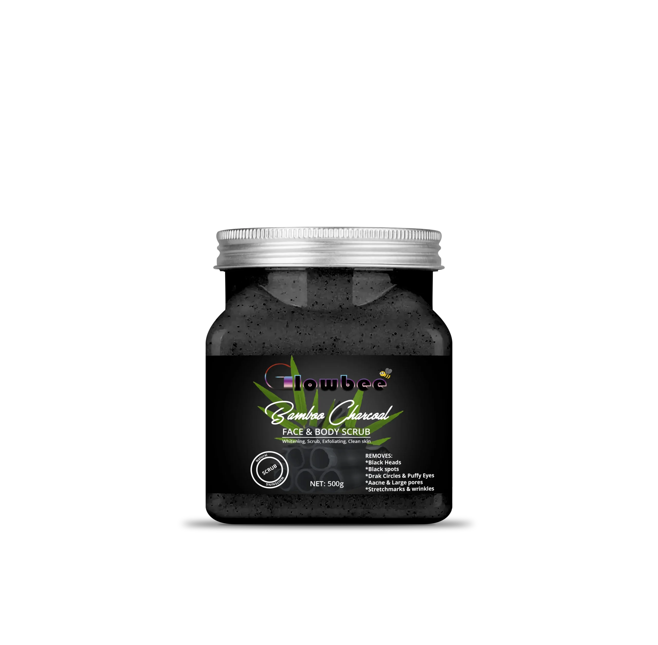 Glowbee Charcoal Body Scrub