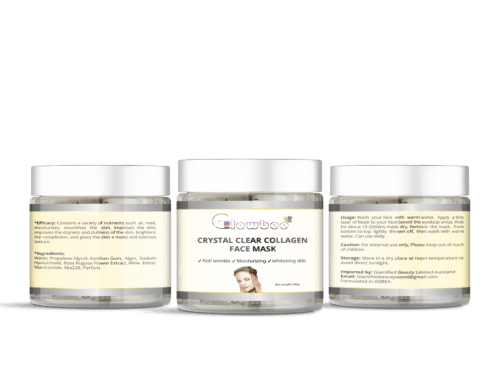 CRYSTAL CLEAR COLLAGEN FACE MASK