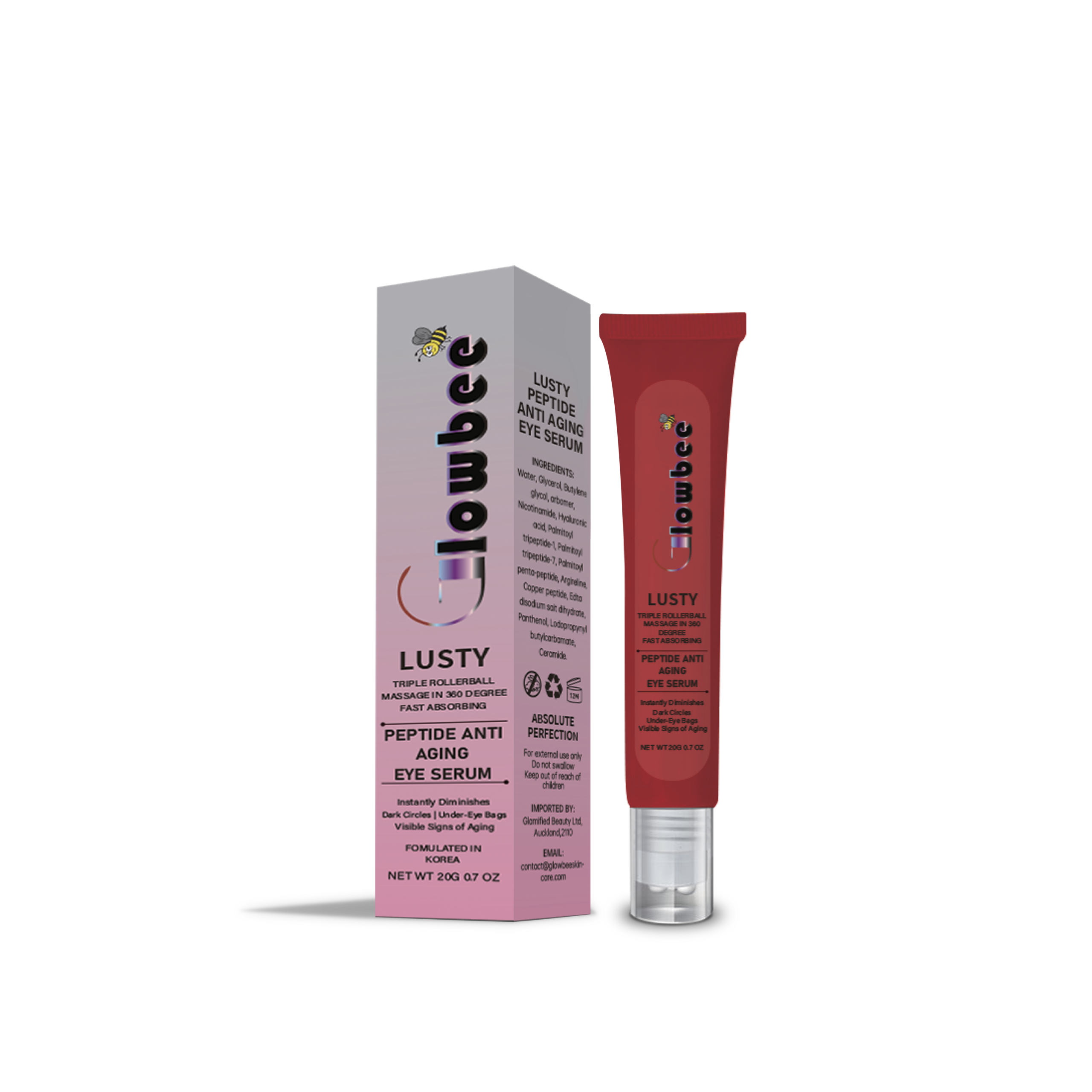GlowBee Lusty Peptide Anti Aging/Eye Bags & Dark circle Removal Cream