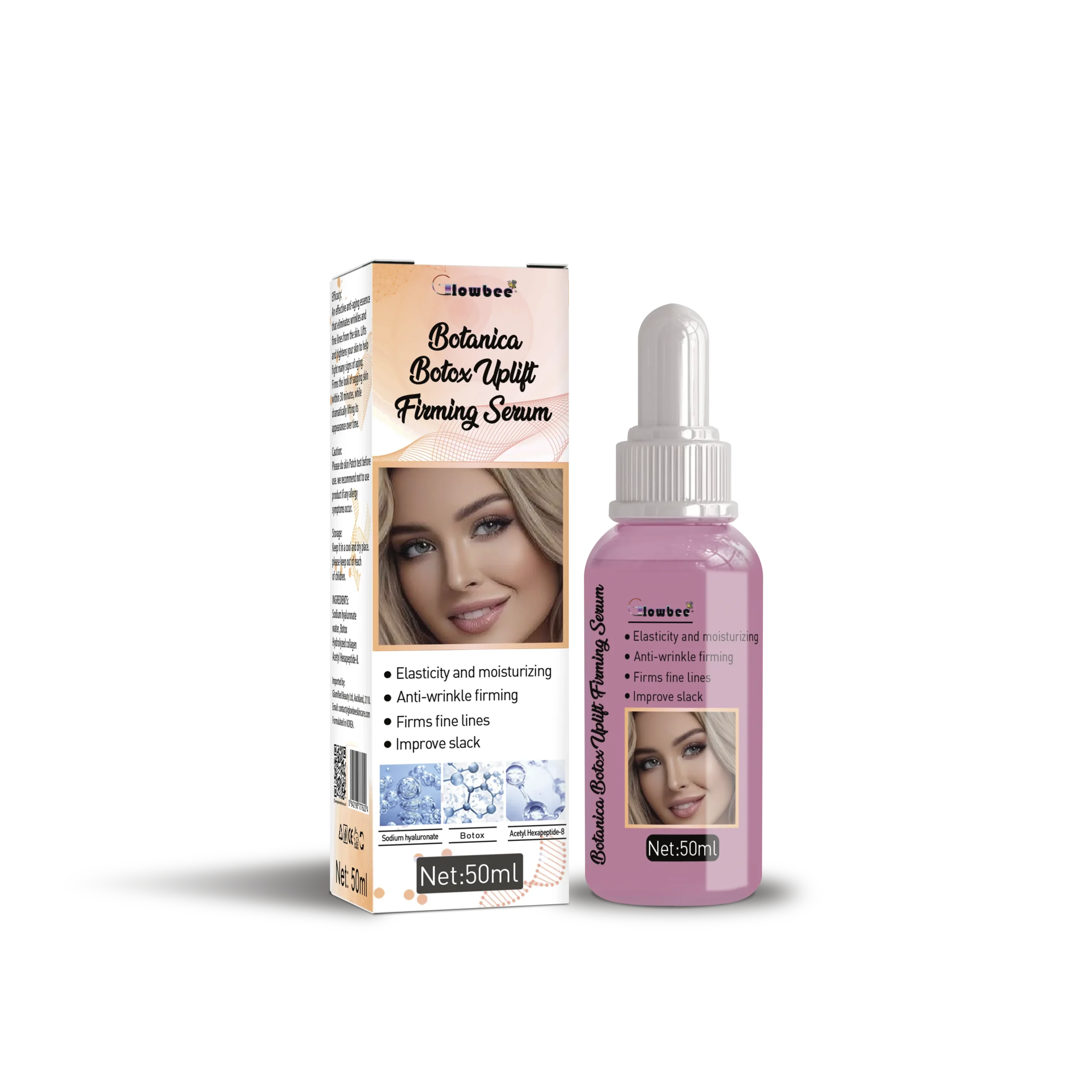 Glowbee Botanica Botox Uplift Firming serum 50ml/1.70oz