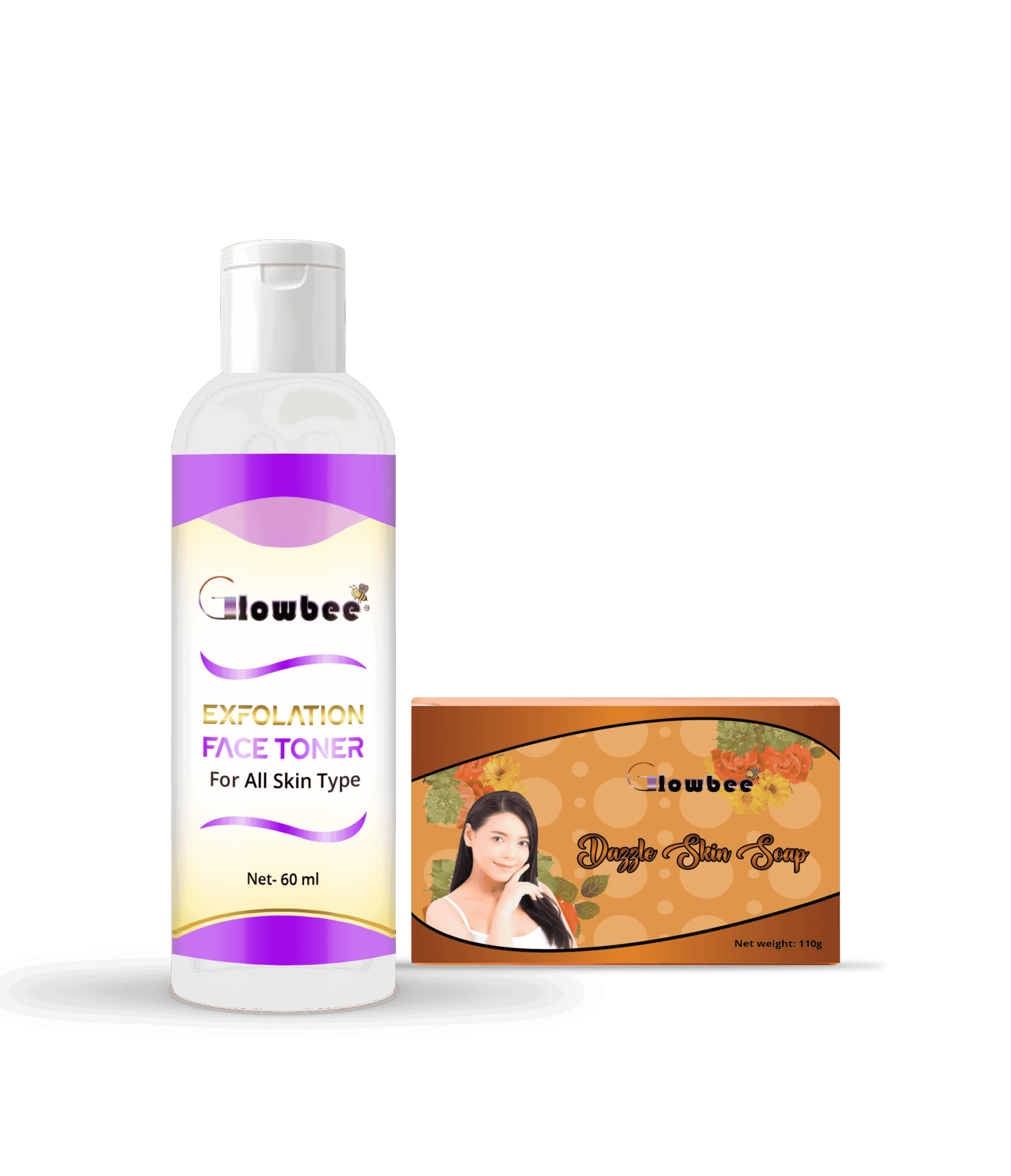 Glowbee® Exfoliation Face Toner – For All Skin Types (60ml)